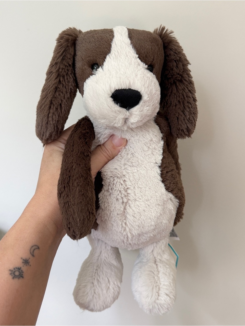 AUTHENTIC Jellycat Bashful Fudge Puppy Medium NWT Fast Shipping!